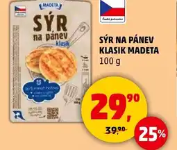 Penny Market Sýr na pánev klasik madeta nabídka