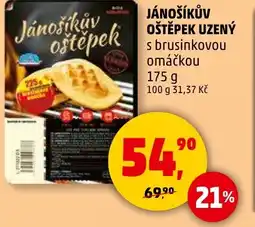 Penny Market Jánošíkův oštěpek uzený nabídka