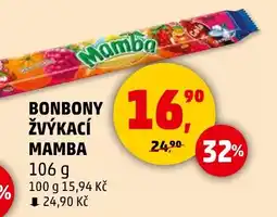 Penny Market Bonbony žvýkací mamba nabídka