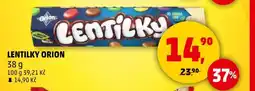 Penny Market Lentilky orion nabídka