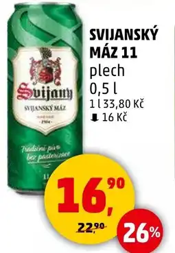Penny Market Svijanský máz 11 nabídka