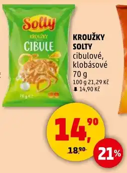 Penny Market Kroužky solty nabídka
