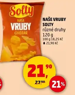 Penny Market Naše vruby solty nabídka
