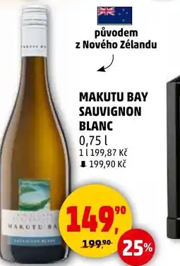 Penny Market Makutu bay sauvignon blanc nabídka