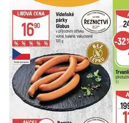 Globus Vídeňské párky nabídka