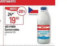 Globus Čerstvé mléko 1,5% nabídka