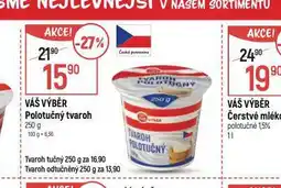 Globus Polotučný tvaroh nabídka