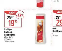 Globus La ligne šampon, kondicioner nabídka