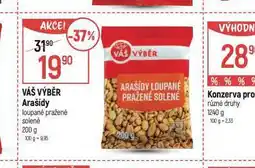 Globus Arašídy nabídka