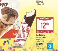 Ledňáček, eskymo