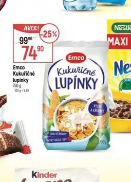 Globus Emco kukuřičné lupínky nabídka