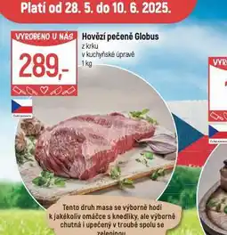 Globus Hovězí pečeně nabídka