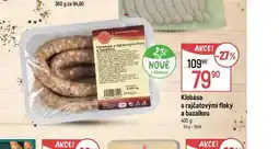 Globus Klobása s rajčatovými floky a bazalkou nabídka