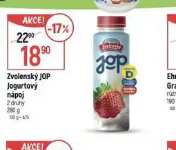Globus Zvolenský jop jogurtový nápoj nabídka