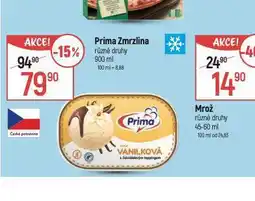 Globus Prima zmrzlina nabídka