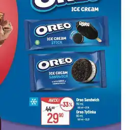 Globus Oreo sandwich nabídka
