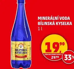 Penny Market Minerální voda bílinská kyselka nabídka