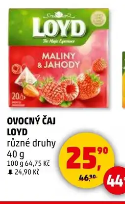 Penny Market Ovocný čaj loyd nabídka
