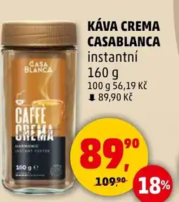 Penny Market Káva crema casablanca instantní nabídka