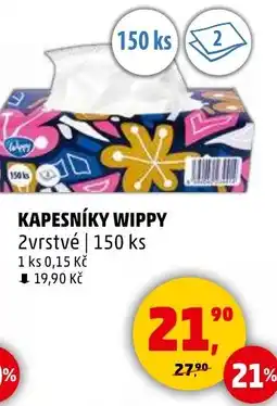Penny Market Kapesníky wippy nabídka