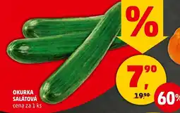 Penny Market Okurka salátová nabídka