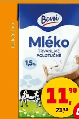 Penny Market Trvanlivé mléko boni nabídka