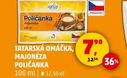 Penny Market Tatarská omáčka, majonéza poličanka nabídka