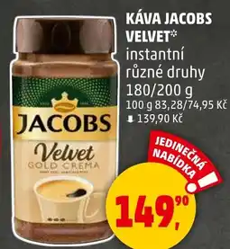 Penny Market Káva jacobs velvet nabídka