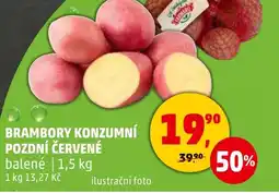 Penny Market Brambory konzumní pozdní červené nabídka