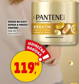Penny Market Maska na vlasy repair & protect pantene nabídka