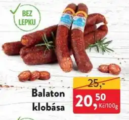MP Krásno Balaton klobása nabídka