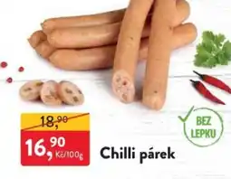 MP Krásno Chilli párek nabídka