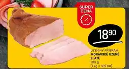 Flop MORAVSKÉ UZENÉ ZLATÉ 100 g nabídka