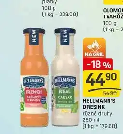 Flop HELLMANN'S DRESINK různé druhy 250 ml nabídka
