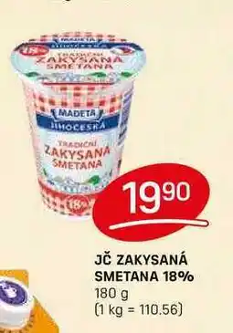Flop JČ ZAKYSANÁ SMETANA 18% 180 g nabídka