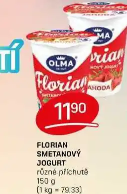 Flop FLORIAN SMETANOVÝ JOGURT různé příchutě 150 g nabídka