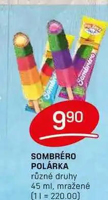 Flop SOMBRÉRO POLÁRKA různé druhy 45 ml nabídka