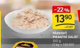 Flop PÁRKOVÝ PIKANTNÍ SALÁT 100 g nabídka