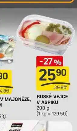 Flop RUSKÉ VEJCE V ASPIKU 200 g nabídka