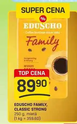 Flop EDUSCHO FAMILY, CLASSIC STRONG 250 g, mletá nabídka