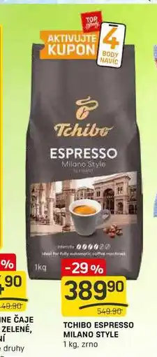 Flop TCHIBO ESPRESSO MILANO STYLE 1 kg, zrno nabídka