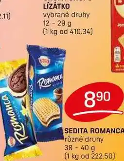 Flop SEDITA ROMANCA různé druhy 38-40 g nabídka