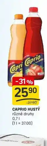 Flop CAPRIO HUSTÝ různé druhy 0,7l nabídka
