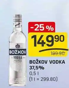 Flop BOŽKOV VODKA 37,5% 0,5l nabídka