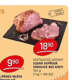 Flop UZENÁ VEPŘOVÁ KRKOVICE BEZ KOSTI 100 g nabídka