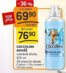 Flop COCCOLINO AVIVÁŽ vybrané druhy 975 ml nabídka