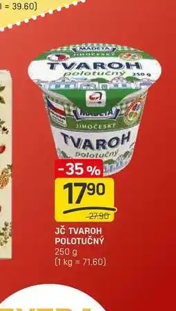 Flop JČ TVAROH POLOTUČNÝ 250 g nabídka