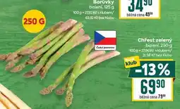 Billa Chřest zelený 250 g nabídka