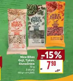 Billa Nice Bites Goji, Tykev. Slunečnice 70 g nabídka