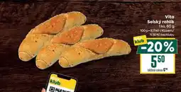 Billa Vita Selský rohlík 1 ks, 60 g nabídka